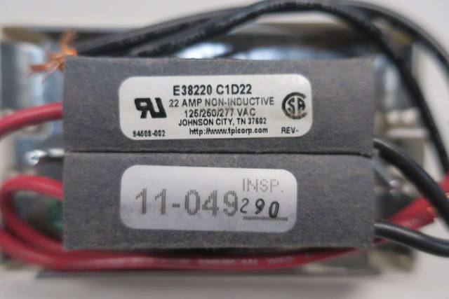 COLUMBUS ELECTRIC D2022H10BA WALL MOUNTED THERMOSTAT 40-90F 125/250V