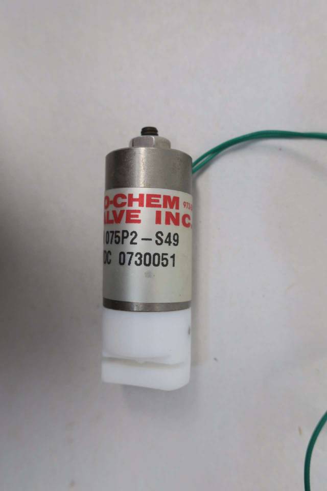 BIO-CHEM 075P2-S49 PINCH SOLENOID VALVE 12V-DC D576560