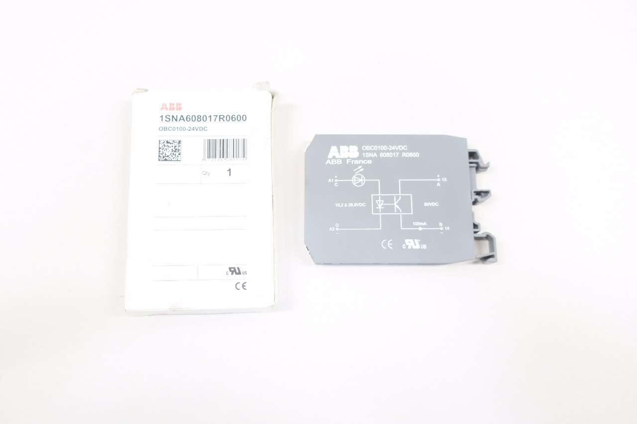 ABB OBC0100-24VDC 1SNA608017R0600 Terminal Block Relay 