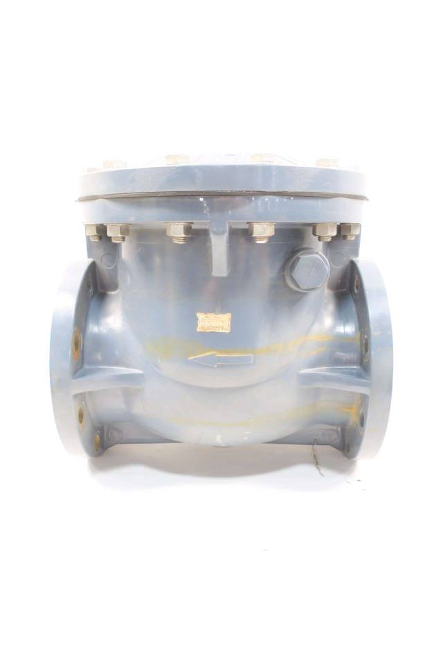 ASAHI SC 6 IN FLANGED PVC SWING GATE CHECK VALVE D578013