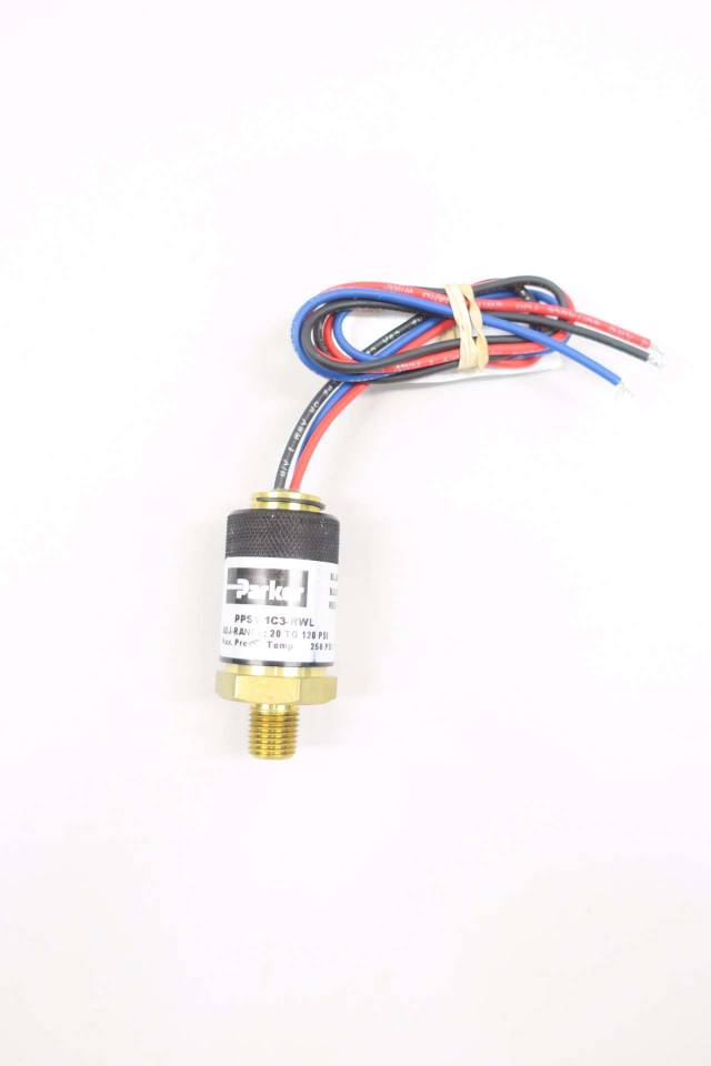 PARKER PPS11C3RWL ADJUSTABLE PRESSURE SWITCH 20 TO 120 PSI D578222