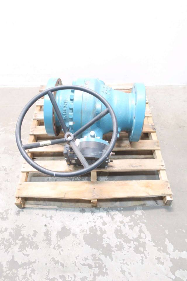 CAMERON 370D4 WKM DYNASEAL 8 IN 600 STEEL FLANGED BALL VALVE D578970