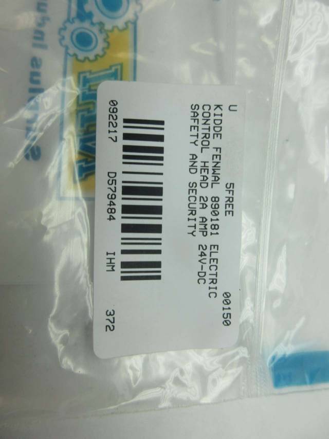 KIDDE FENWAL 890181 FIRE SUPPRESSION ELECTRIC CONTROL HEAD 24VDC D579484