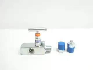 ALCO UGV4NC-A105-VP-BP MANUAL STEEL NEEDLE VALVE 10000PSI 1/2IN NPT