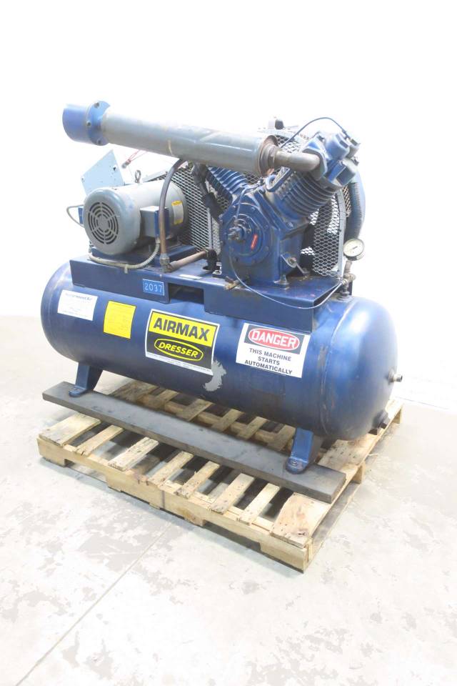 DRESSER AIRMAX 550A 10HP 208-230/460V 1725RPM 200PSI AIR COMPRESSOR D581095