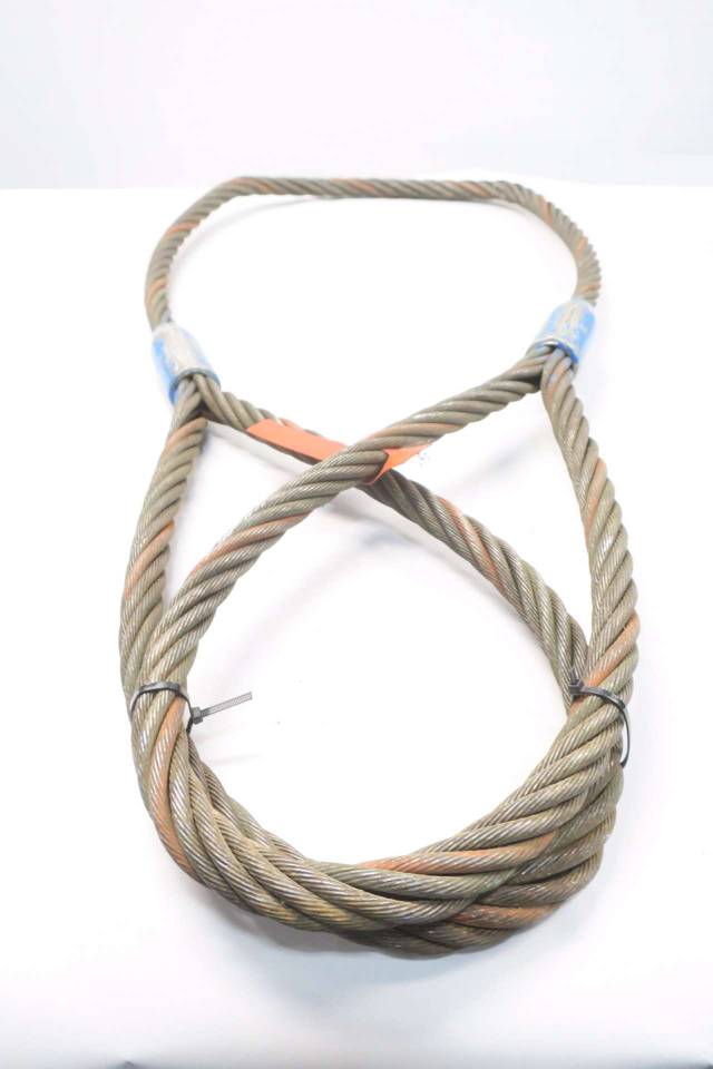 LIFT-ALL 1 IN X 8FT BRAIDED WIRE ROPE CHOKER SLING D581265