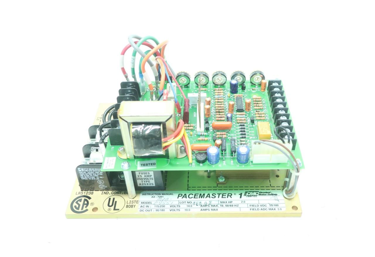 Cmc Cleveland MPA-09551 Pacemaster 115/230v-ac 10a Amp 90