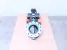 EBRO F012-A EB10.1 SYD FMYB-E120 PNEUMATIC STEEL FLANGED CONTROL VALVE 8IN 300 thumbnail 1