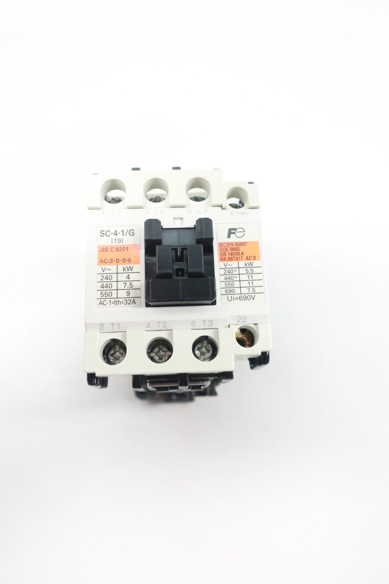 Lovato Electric BF20.10 Contactor BF20 32 Amp 600V 3PH 15HP 220-230V Coil 32A 