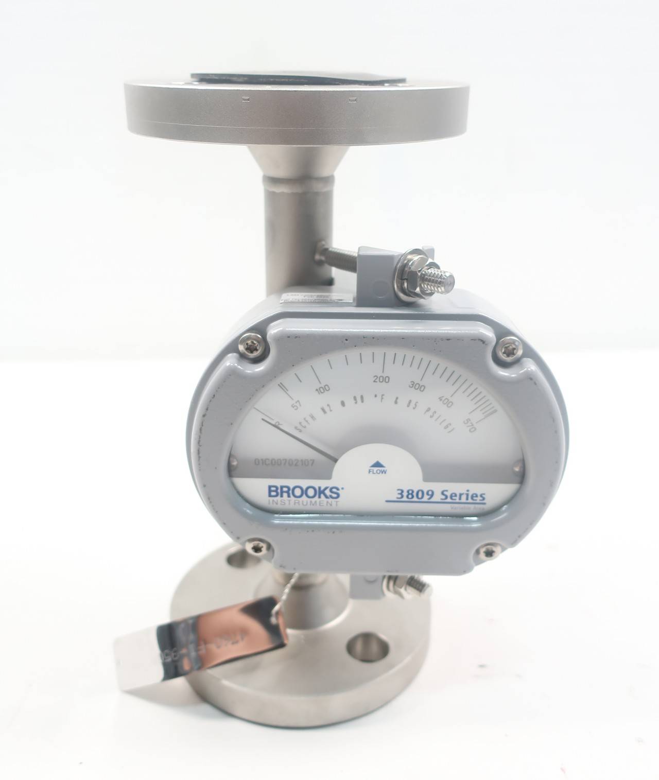 Brooks 3809GCC07DGBC1A00DD0 Variable Area Flow Meter 57570scfh 1in