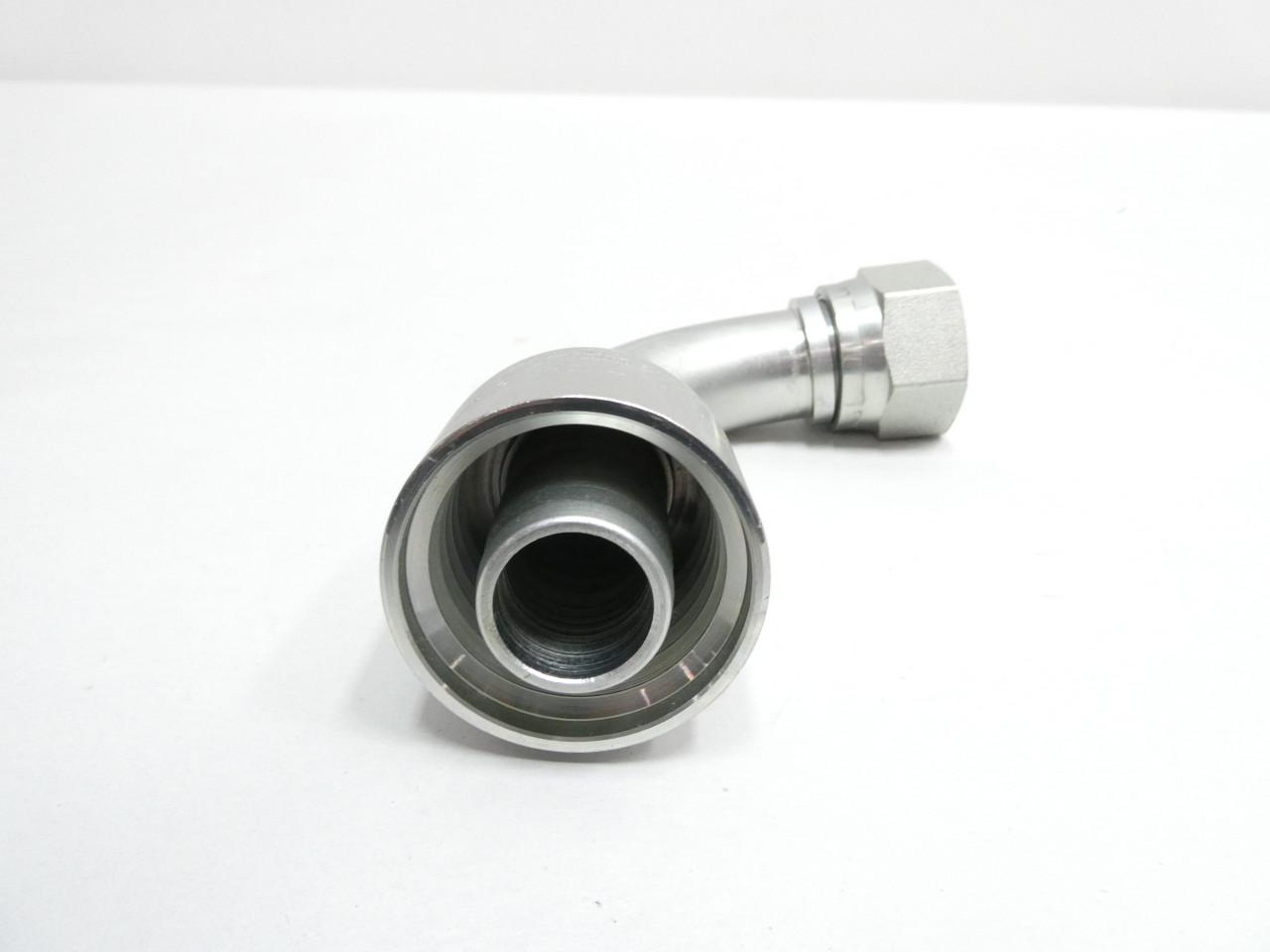 EATON 16U-616 FEMALE SWIVEL 1IN HOSE ID X 1IN JIC HYDRAULIC