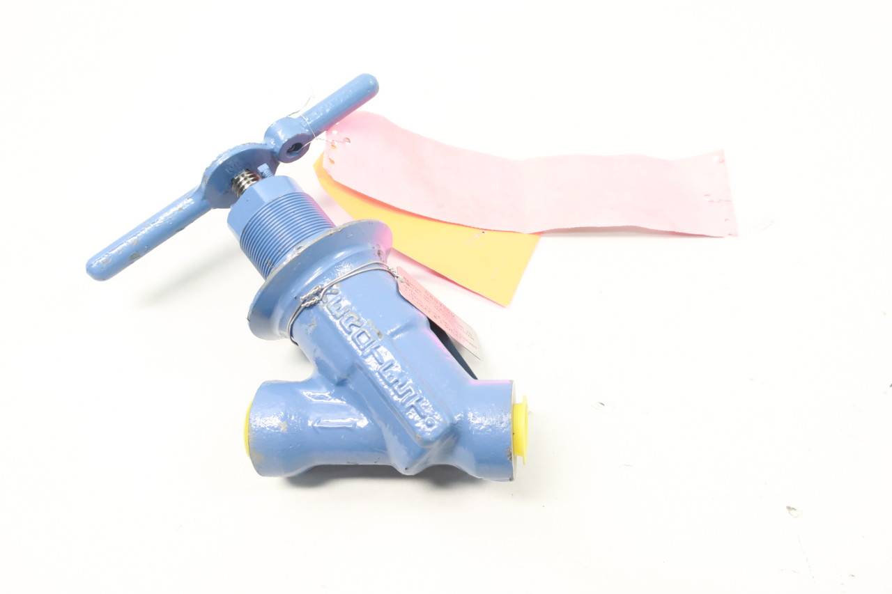 Kerotest WD9955 Manual Steel Socket Weld Globe Valve 3/4in