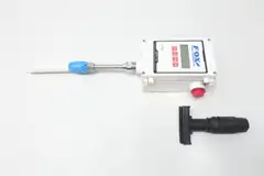 FOX THERMAL INSTRUMENTS FT2A-06IESSSTE1B0 FLOW/TEMPERATURE TRANSMITTER 24V-DC