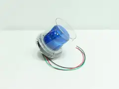 FEDERAL SIGNAL 225XST-012-024B ELECTARAY BLUE STROBE LIGHT MODULE 12-24V-DC
