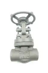 BONNEY FORGE 9HL-19F-LE MANUAL STEEL SOCKET WELD WEDGE GATE VALVE 1IN 1500