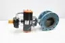 EBRO F012-A PNEUMATIC EB9.1SYD FMYB-E120 STEEL FLANGED CONTROL VALVE 6IN 300 thumbnail 3