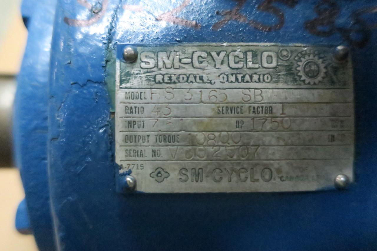 solol  旧バージョン（チビグリ、旧 id付） SUMITOMO SM-CYCLO HS3165-SB INLINE GEAR REDUCER 7.51HP 43:1