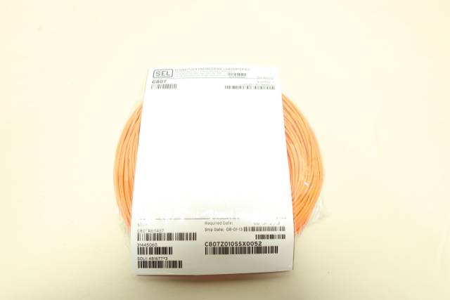 SEL C807Z010SSX0052 FIBER-OPTIC CORDSET CABLE 52M