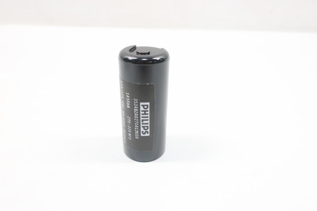 Philips 3534B2A0270A110B8 1A568A Capacitor 270-324mf 125v-ac