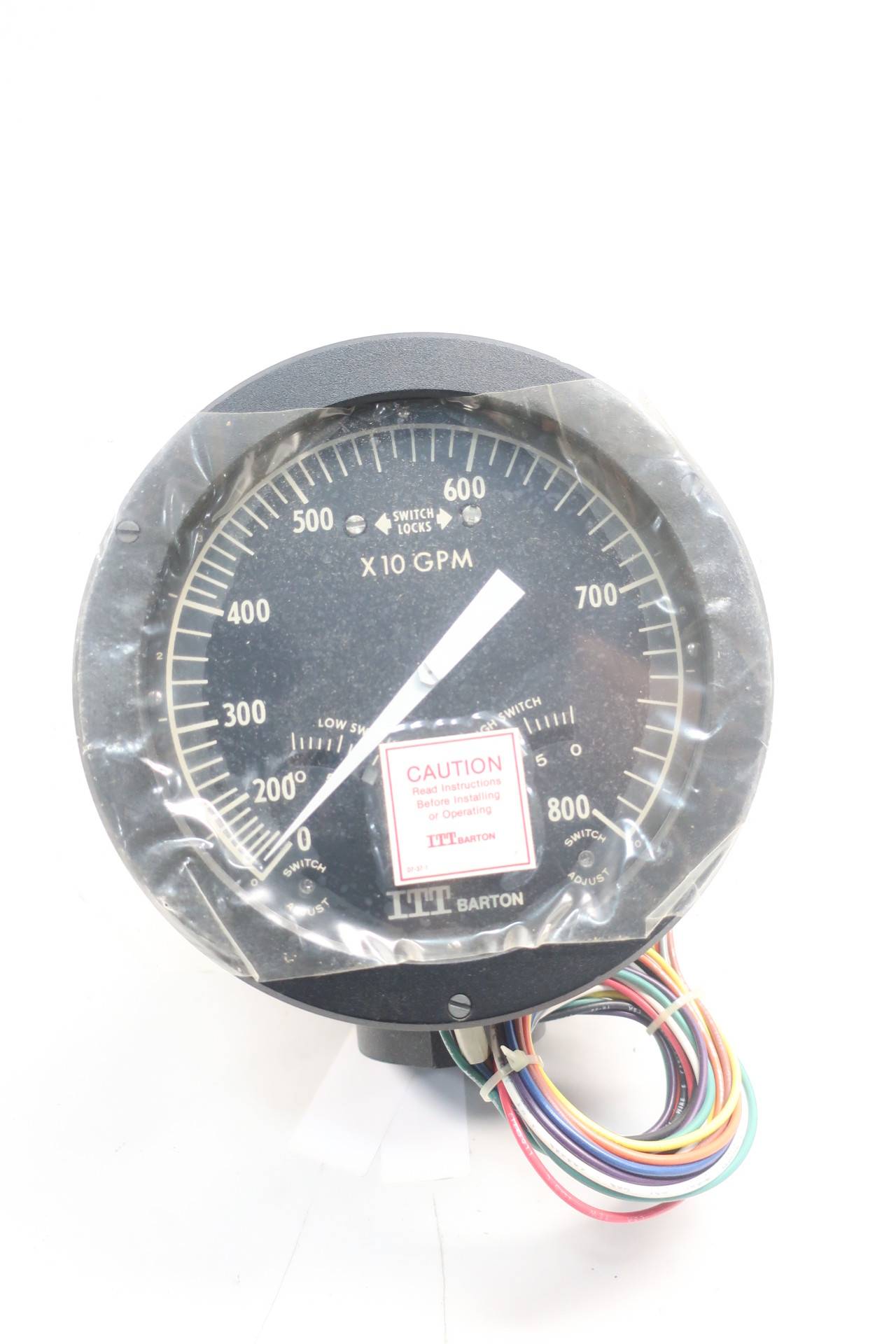 Itt Barton 289 Differential Pressure Gauge Unit 020psi