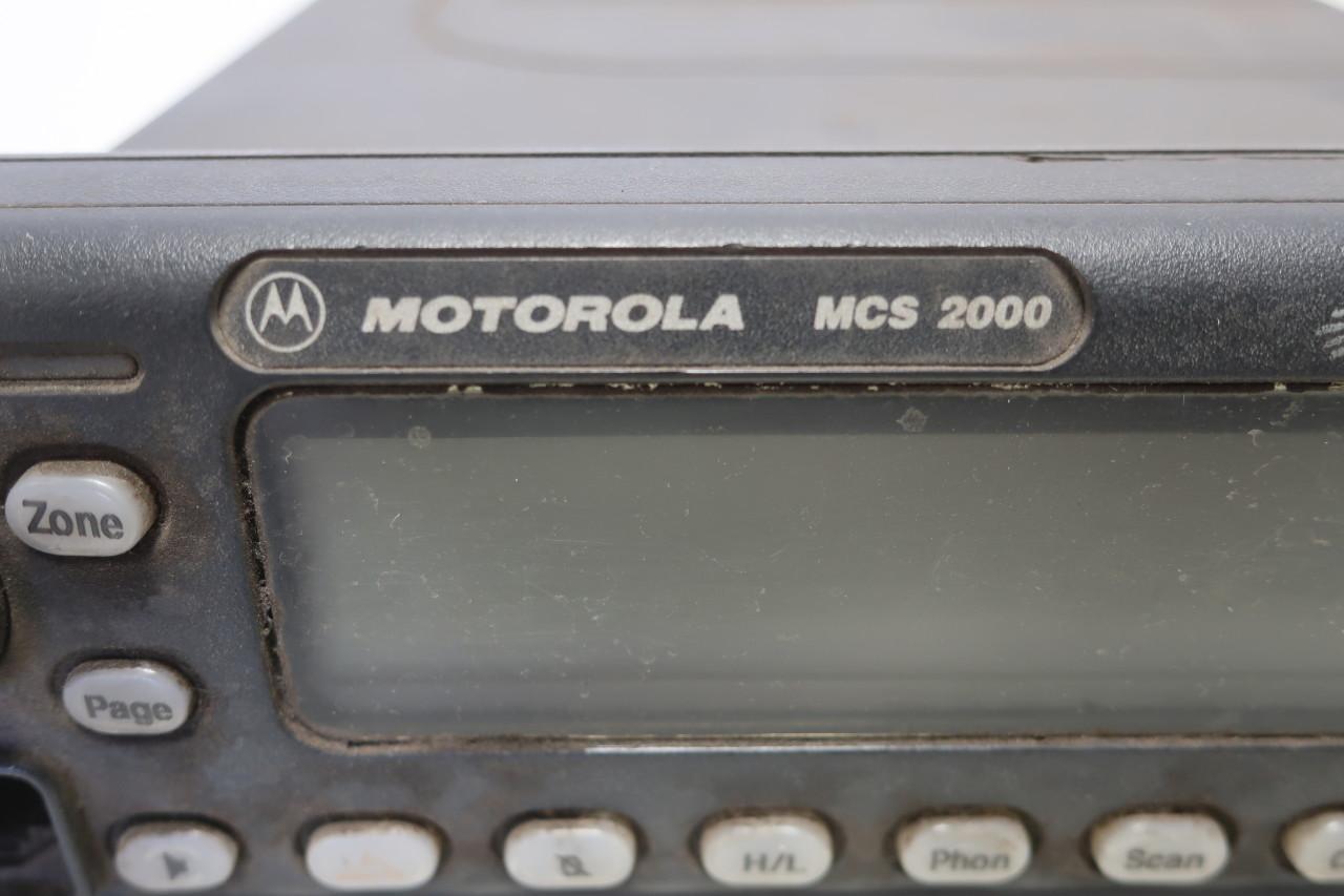 motorola mcs 2000 radio