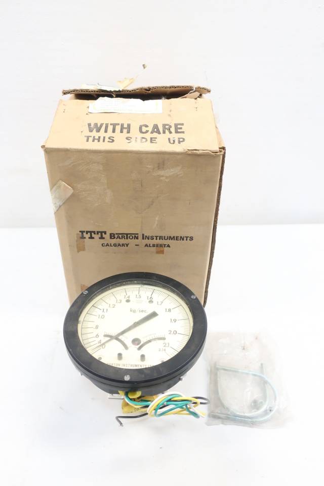 ITT BARTON 288A DIFFERENTIAL PRESSURE GAUGE 021KG/SEC