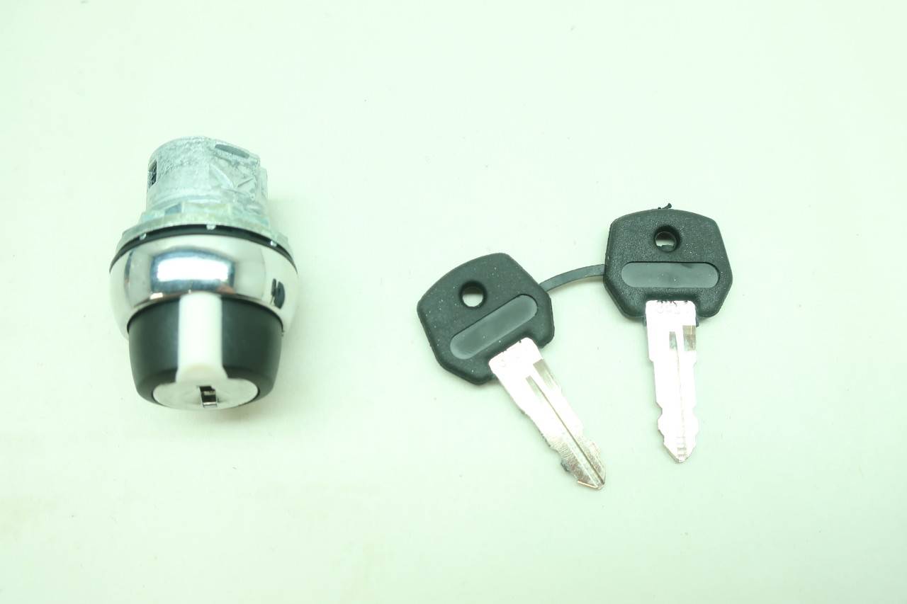 Allen Bradley 800FMKM2101R 2 Pos Keyed Selector Switch