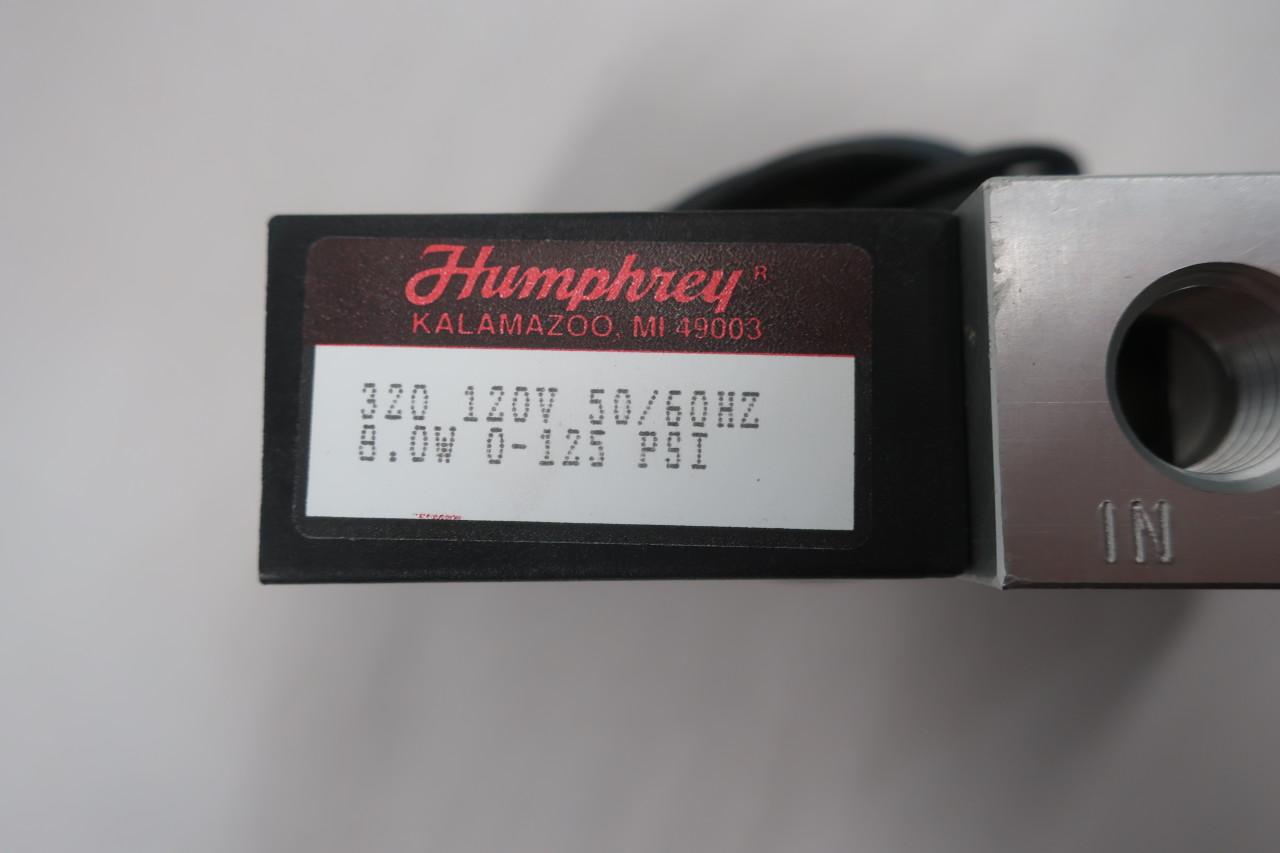 Humphrey 320 Solenoid Valve 120v-ac 1/4in Npt 