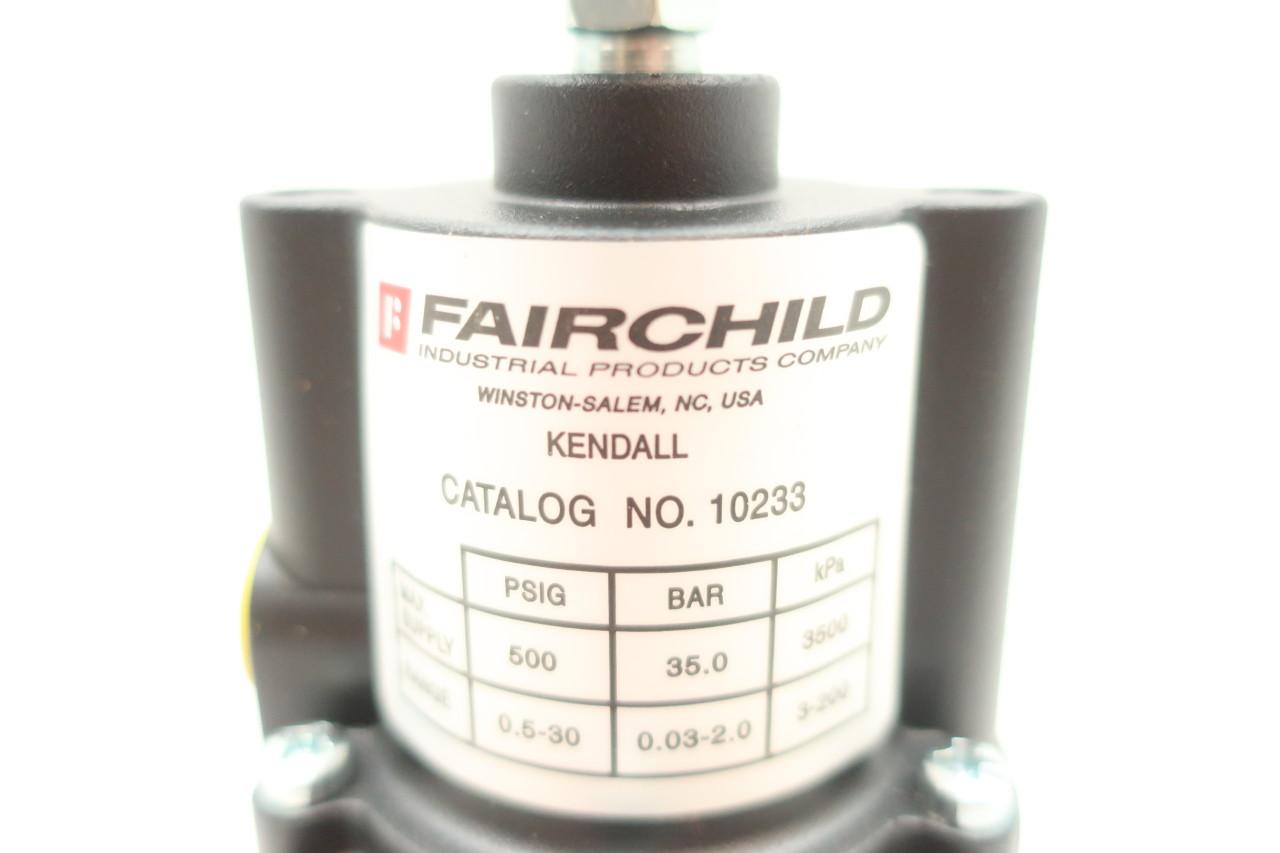 Fairchild 10233 Pneumatic Regulator 500psi 0.5-30psi 3/8in Npt 