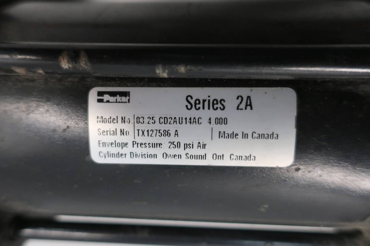 Nose Mounted Air Cylinder Pack of 2 Parker 1.25DSRM04.00-pack2 1-1/4 Bore Diameter with 4 Stroke Stainless Steel Nose Mounted Air Cylinder Pack of 2 Parker 1.25DSRM04.00-pack2 1-1/4 Bore Diameter with 4 Stroke Stainless Steel