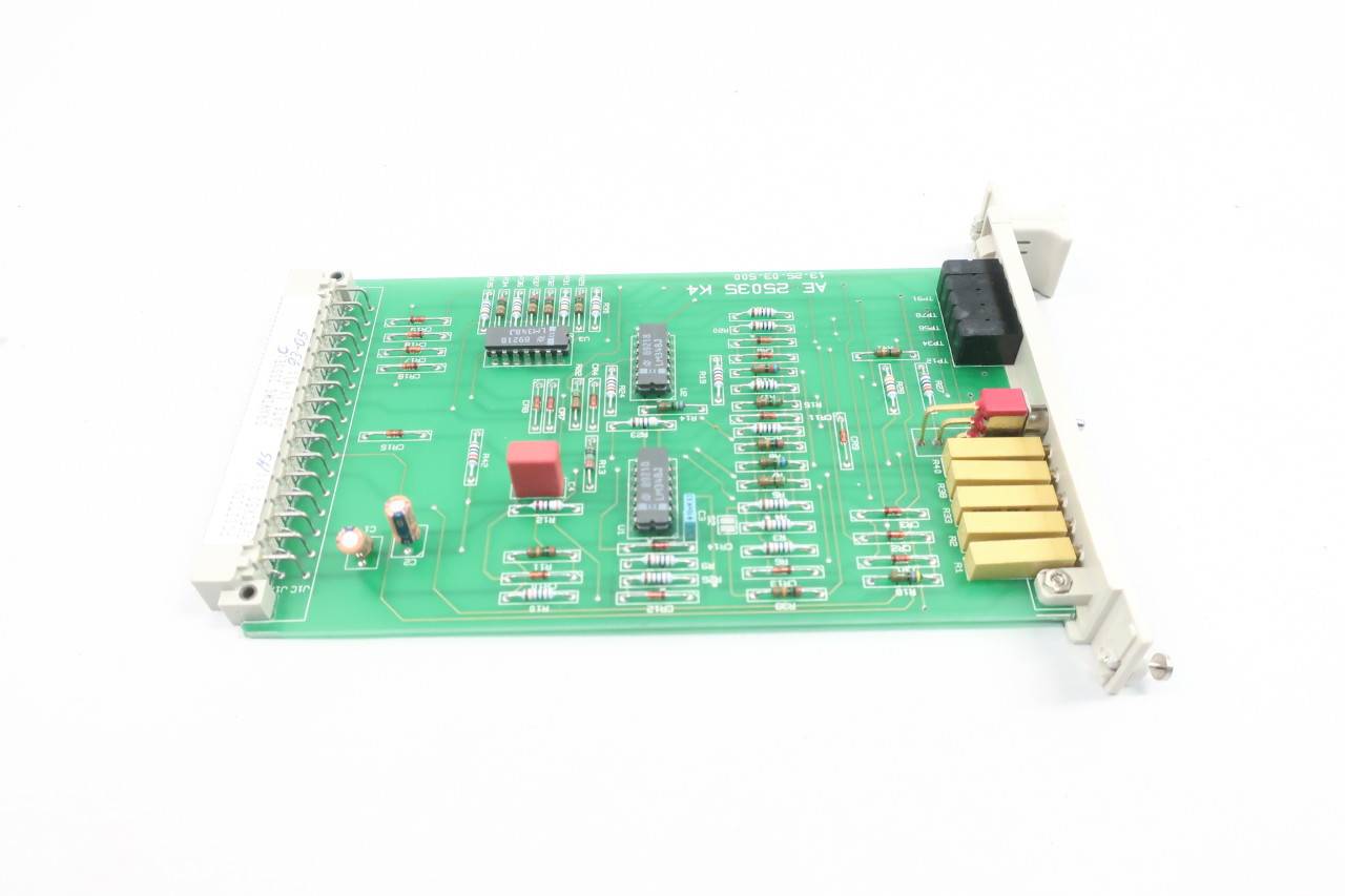 USED ABB Stal 720115 Turbine Controller Split Range Relay Card AE 25035 K4 USED ABB Stal 720115 Turbine Controller Split Range Relay Card AE 25035 K4