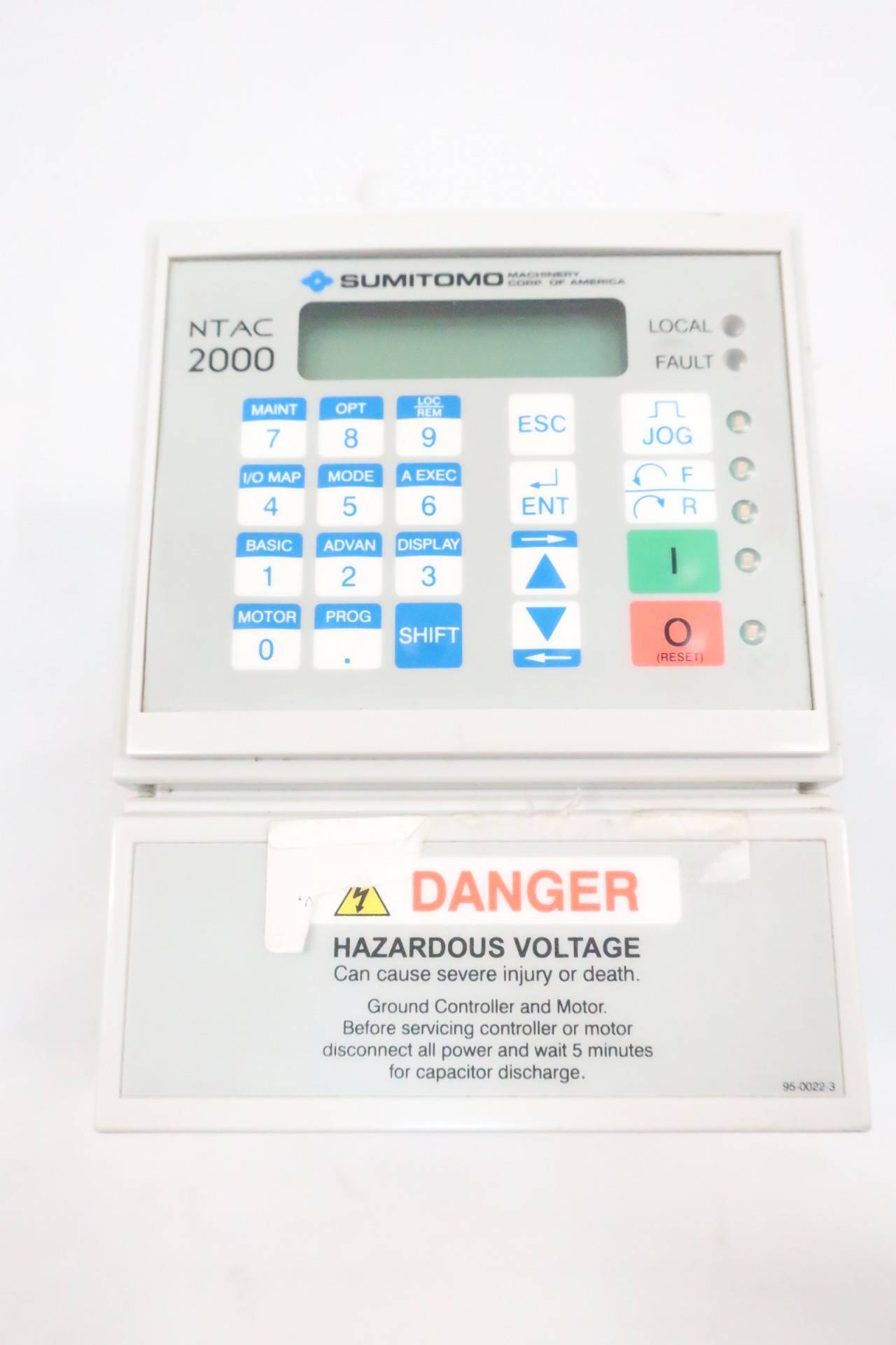 Sumitomo NT2014-2A2 Ntac 2000 Ac Motor Drive 4.8a 0-400hz 3hp 0