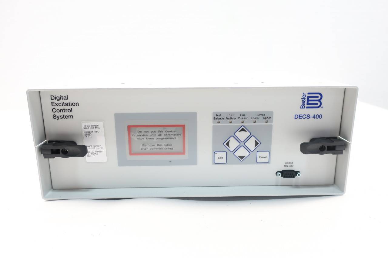 Basler Electric DECS4001C5U Digital Excitation Control System