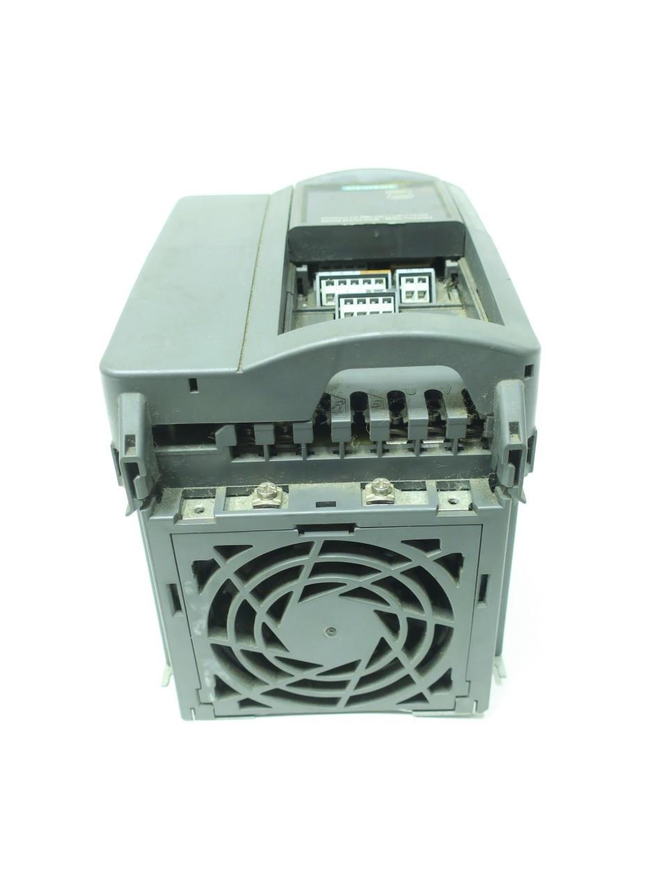 Siemens 6SE6420-2UD22-2BA1 Micromaster 420 Vfd Drive 0-650hz 0-480v-ac 2.2kw