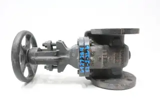 WM POWELL 1816 MANUAL IRON FLANGED WEDGE GATE VALVE 125 2IN