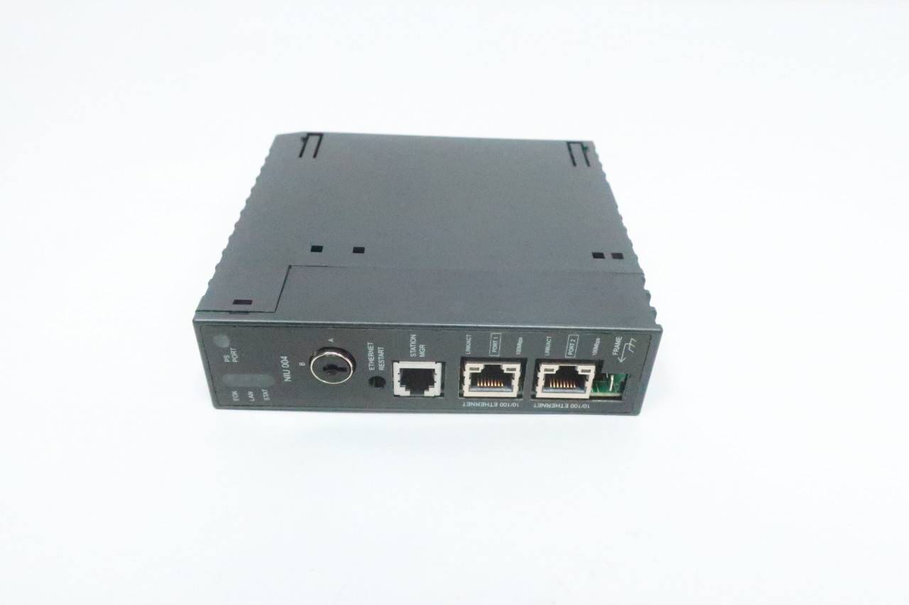 Ge Fanuc IC693NIU004-FB Cpu With 240k User Memory W/ Ethernet Comm