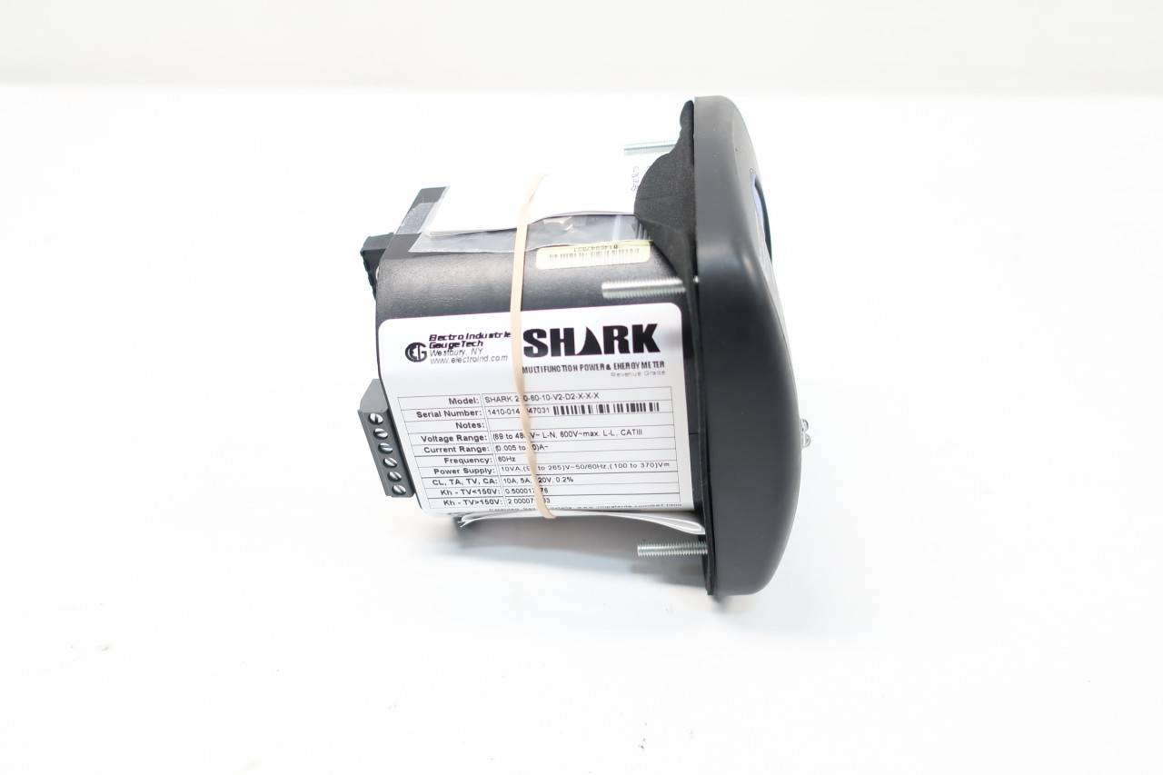 Electro Industries 200-60-10-V2-D2-X-X-X Shark Meter 90-265v-ac 10va