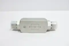 STAUFF RV-16-65-S HYDRAULIC CHECK VALVE 3/4IN NPT 7250PSI
