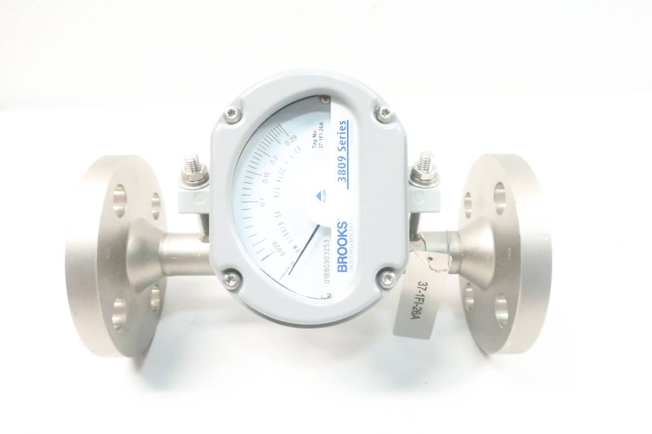 Brooks Instrument 3809GHC07BGAB1A000C0 Flow Meter 0.0290.29gpm 1in