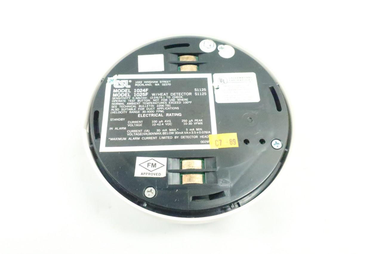 Esl 1025F Smoke Detector W/ 135f Heat Sensor 10-30v-dc 