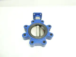 DELVAL FLOW 52040141E1B0 IRON LUGGED BUTTERFLY VALVE 4IN