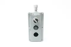 ALLEN BRADLEY 800T-2TAR PUSHBUTTON ENCLOSURE 7-1/2IN 3-3/4IN 2-3/4IN