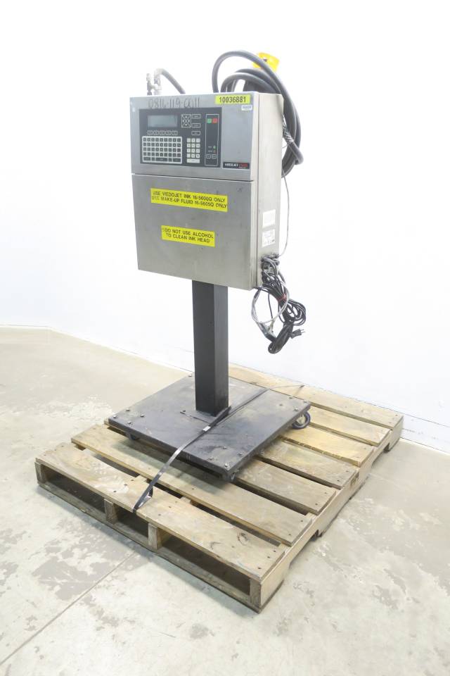 VIDEOJET EXCEL/170I INK JET PRINTER MARKING MACHINE 100240VAC D586502