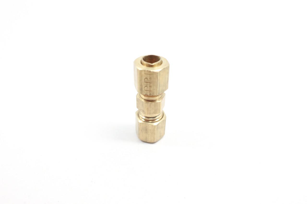 PARKER 1/2" OD TUBE COMPRESION X 1/4" NPT BRASS MALE ADAPTER NNB 