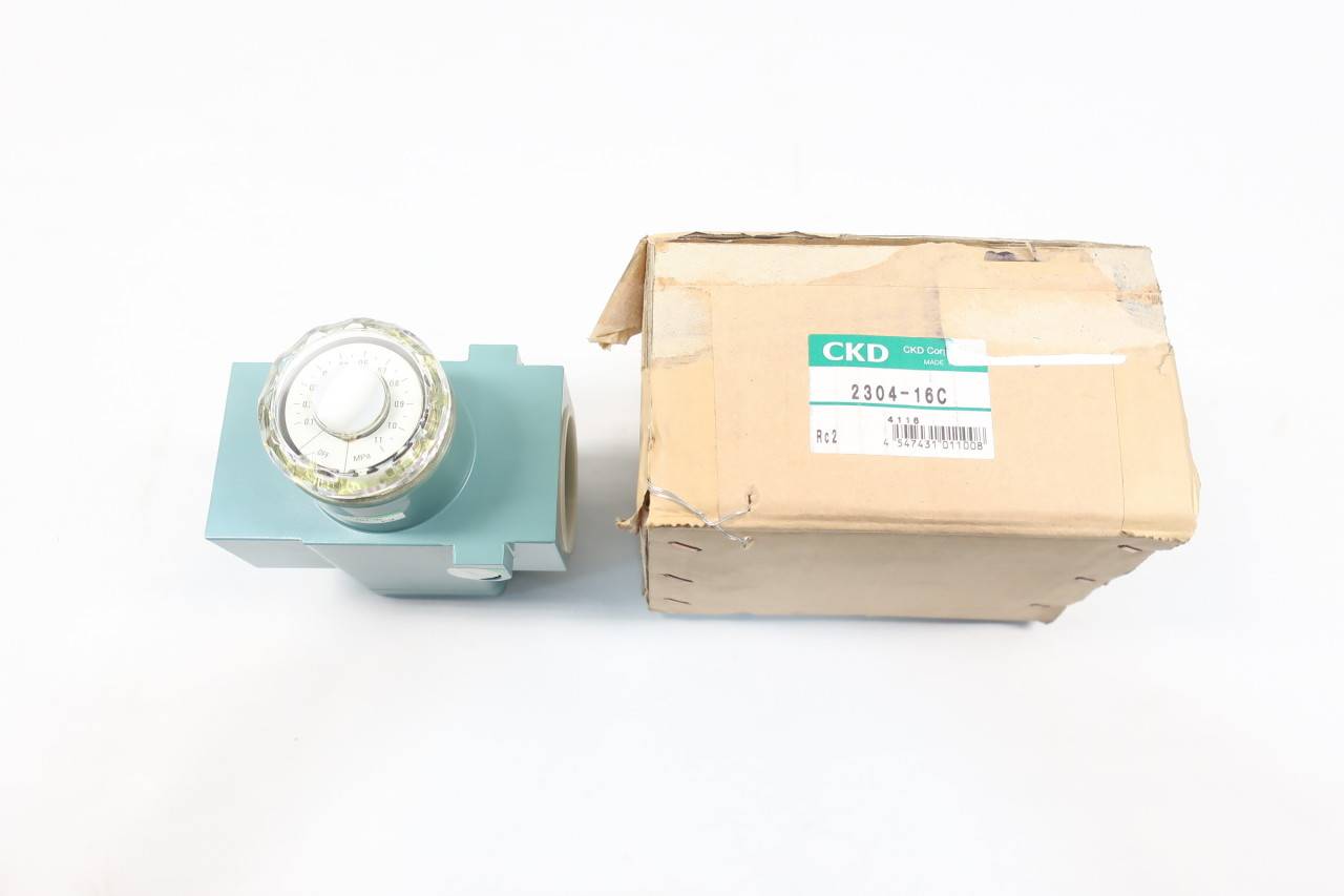 Ckd 2304-16C Pneumatic Dial Regulator 2in 0-1.1mpa