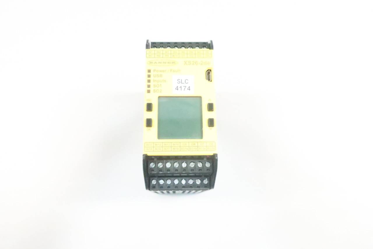 Banner XS262DE 85064 Safety Controller Module