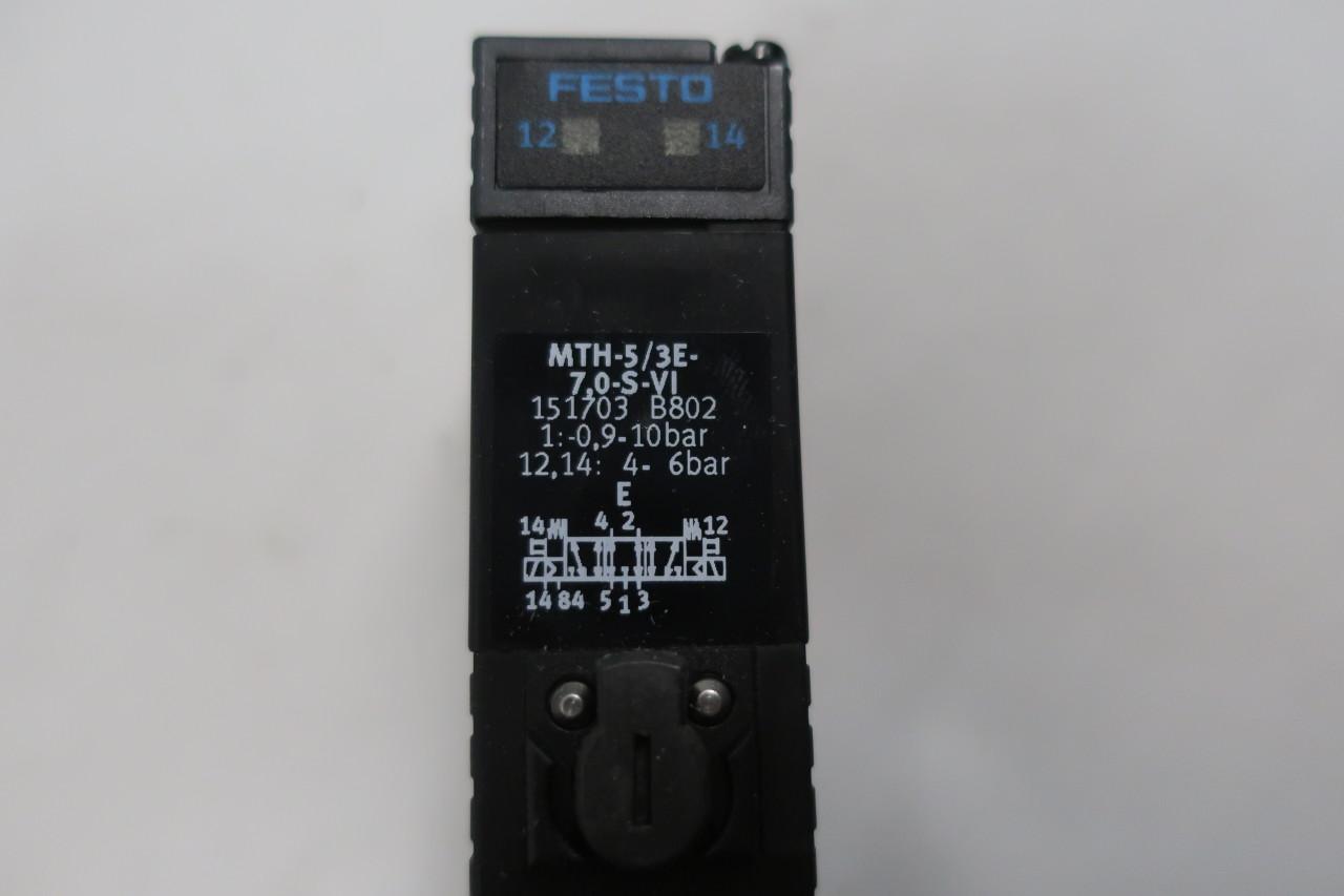 Electrodistributeur 5/3 FESTO MTH-5/3E-7.0-S-VI 