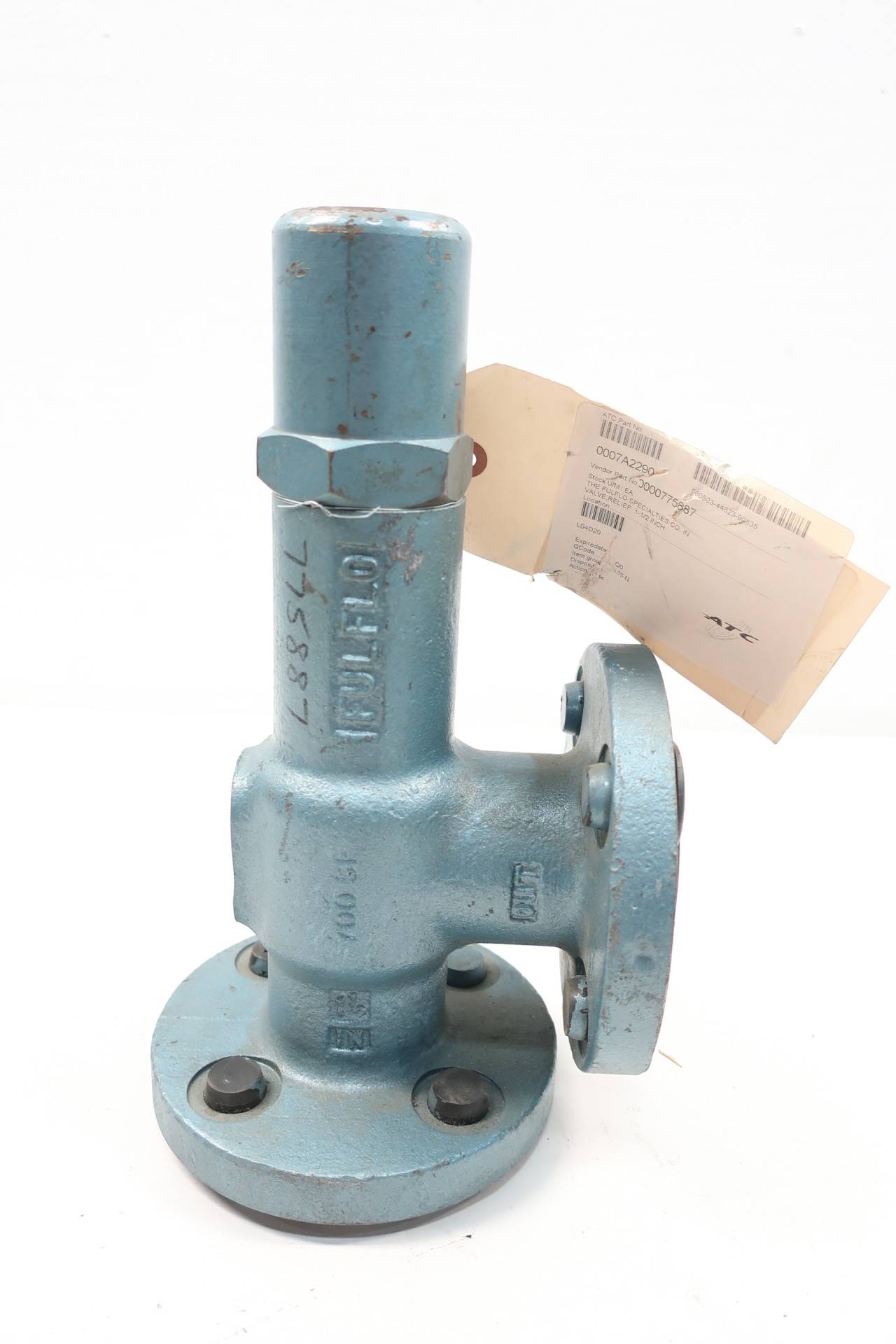 Fulflo VSF7RHSUS19 Steel Flanged Relief Valve 19psi 11/2in