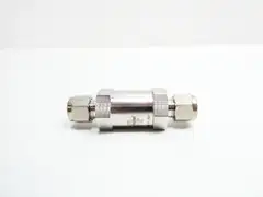 PARKER 6A-C6L-5-SS STAINLESS CHECK VALVE 3/8IN TUBE