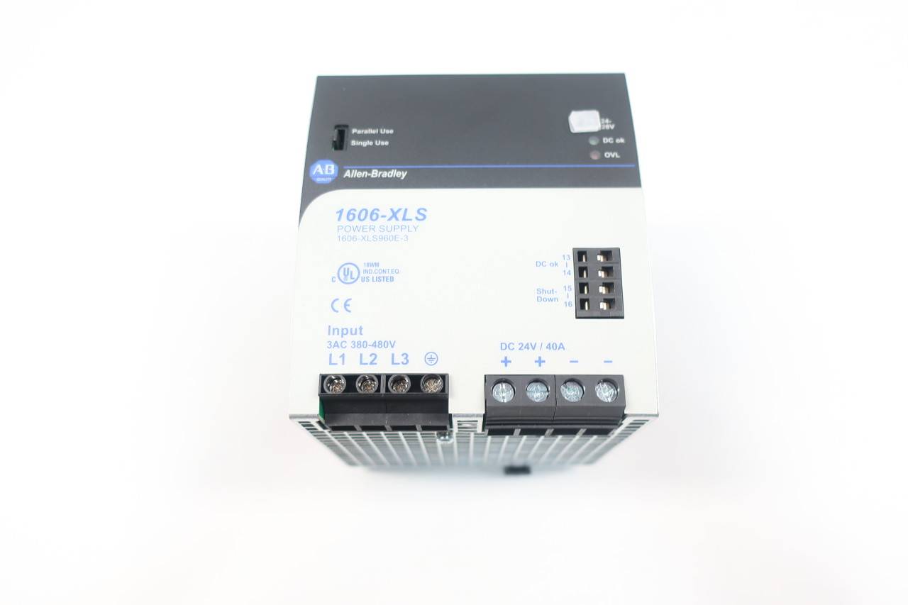 Allen Bradley 1606XLS960E3 Power Supply 380480vac 40a Amp 24vdc
